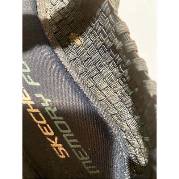 Skechers Synergy Sunday Stroll “Mary Jane”Memory Foam Shoe/Sandal Navy Blue Size - Picture 9 of 9